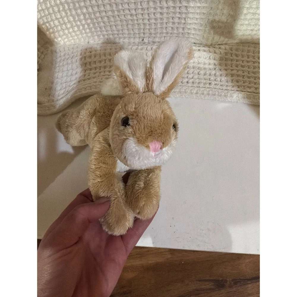 Cottagecore Unisex Gymboree‎ Bunny Rabbit Plush Small Tan White